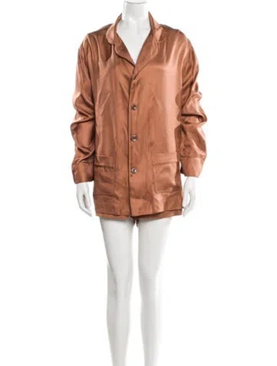 Pre-owned Tom Ford Silk Pajamas In Neutral