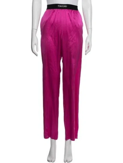 Pre-owned Tom Ford Silk Pajamas In Pink