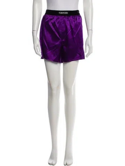 Pre-owned Tom Ford Silk Pajamas In Purple