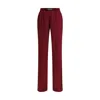 Tom Ford Silk Pants In Red