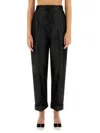 Tom Ford Stretch Silk Satin Pj Pants Trousers Black In Black