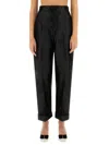 Tom Ford Silk Pants In Black