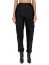 Tom Ford Silk Pants In Black