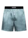 Tom Ford Silk Satin Boxers In Neutral