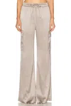 Tom Ford Silk Satin Cargo Pj Pant
