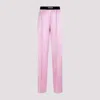 Tom Ford Stretch Silk Satin Pajama Pants In Primrose Lilac
