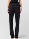 Tom Ford Silk Satin Relaxed Pajama Trousers In Black