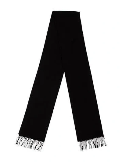 Pre-owned Tom Ford Silk Scarf In Black