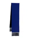 Tom Ford Silk Scarf In Blue