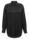 Tom Ford Stretch Silk Satin Relaxed Fit Shirt Clothing