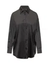 Tom Ford Fitted Stretch Silk Satin Shirt