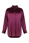 Tom Ford Silk Shirt In Brown