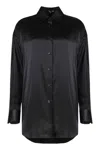 Tom Ford Silk Shirt In Black