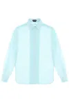 TOM FORD SILK SHIRT WITH PLASTRON