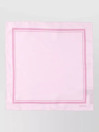 Tom Ford Silk Square Neck Scarf Tie Accessory In Pink