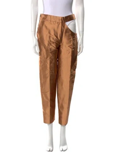 Pre-owned Tom Ford Silk Straight Leg Pants