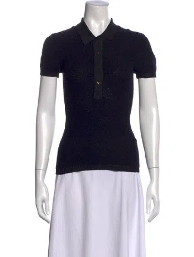 Pre-owned Tom Ford Silk Sweater In Black