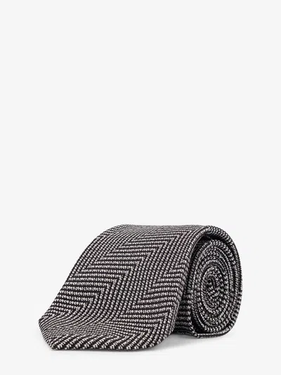 Tom Ford Silk Tie In Black