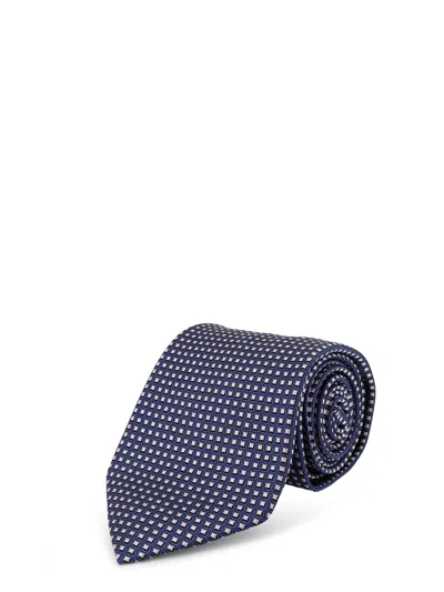 Tom Ford Silk Tie In Brown