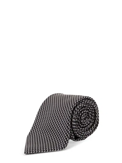 Tom Ford Silk Tie In Brown