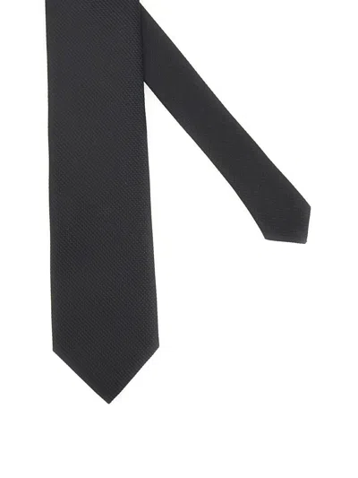 Tom Ford Silk Tie In Black