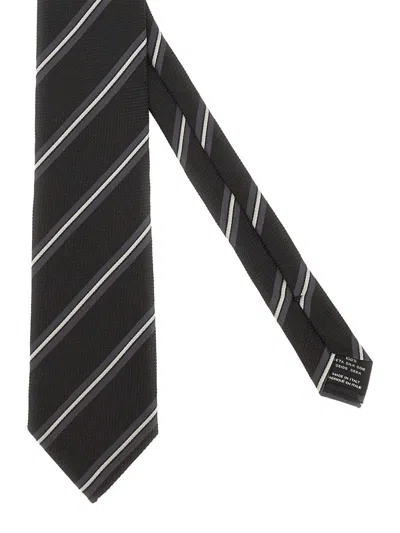 Tom Ford Silk Tie In Black
