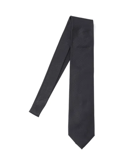 Tom Ford Silk Tie In Black