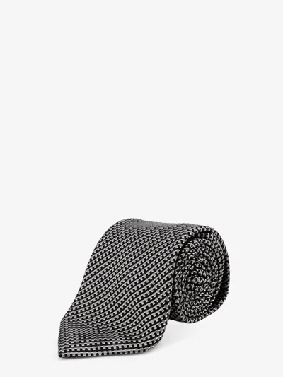 Tom Ford Silk Tie In Black