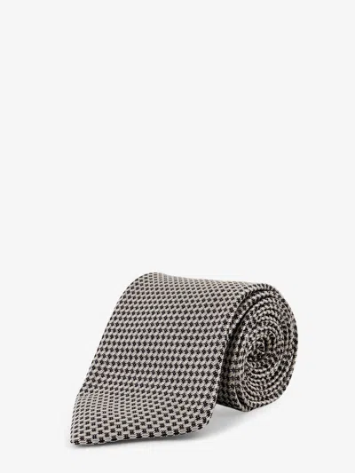 Tom Ford Silk Tie In Black