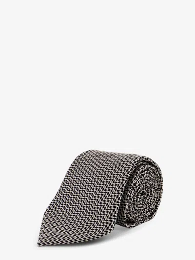 Tom Ford Silk Tie In Black