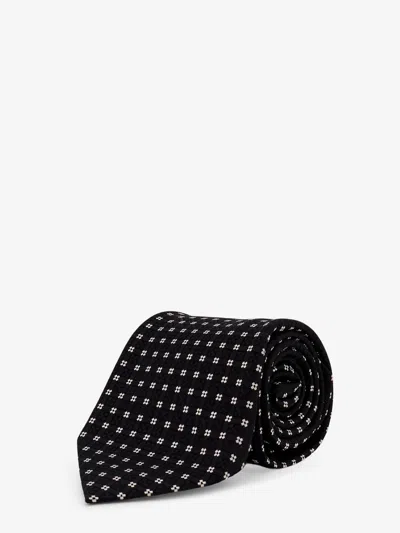 Tom Ford Silk Tie In Black