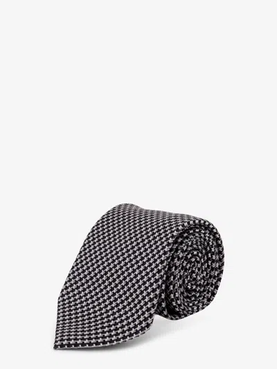 Tom Ford Silk Tie In Black