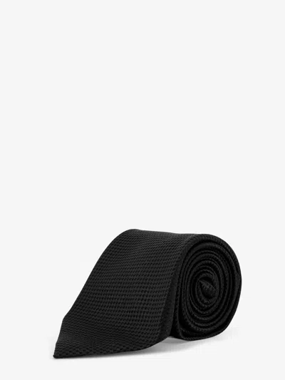 Tom Ford Silk Tie In Black