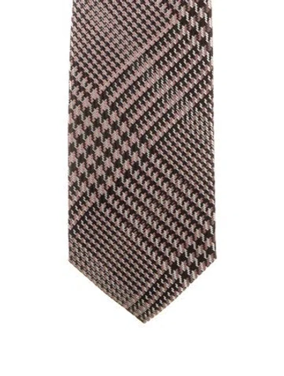 Pre-owned Tom Ford Silk Tie In Black