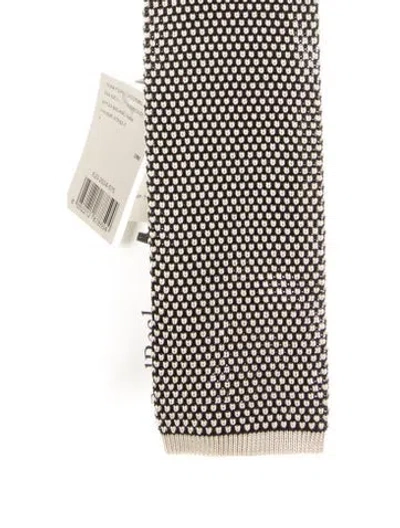 Pre-owned Tom Ford Silk Tie In Black