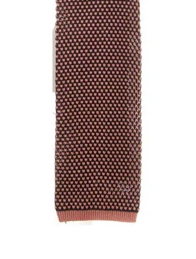 Pre-owned Tom Ford Silk Tie In Black