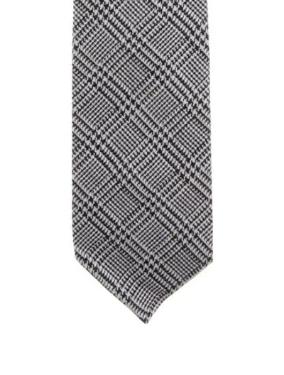 Pre-owned Tom Ford Silk Tie In Black