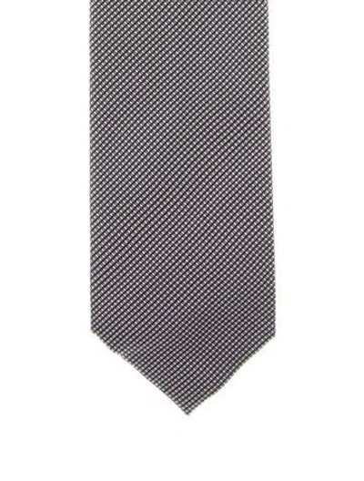 Pre-owned Tom Ford Silk Tie In Black