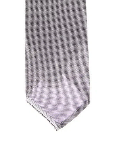 Pre-owned Tom Ford Silk Tie In Black