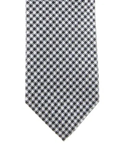 Pre-owned Tom Ford Silk Tie In Black