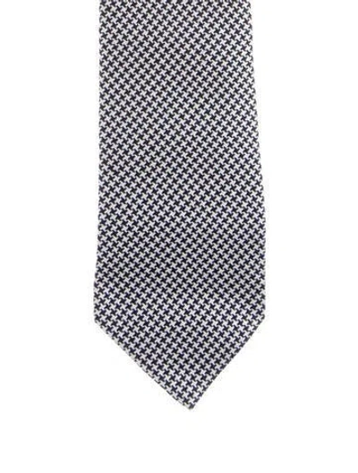 Pre-owned Tom Ford Silk Tie In Black