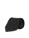 Tom Ford Silk Tie In Black