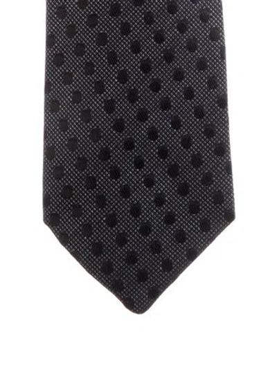 Pre-owned Tom Ford Silk Tie In Black