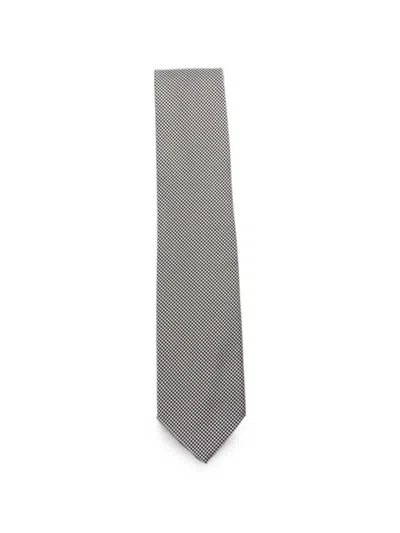 Tom Ford Silk Tie In Black