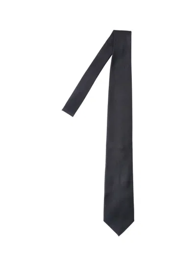 Tom Ford Silk Tie In Black