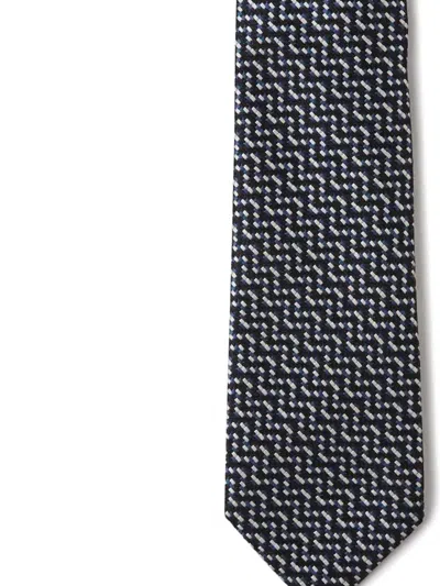 Tom Ford Silk Tie In Blue