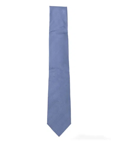 Tom Ford Silk Tie In Blue
