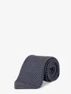 Tom Ford Patterned Silk Tie In Blue