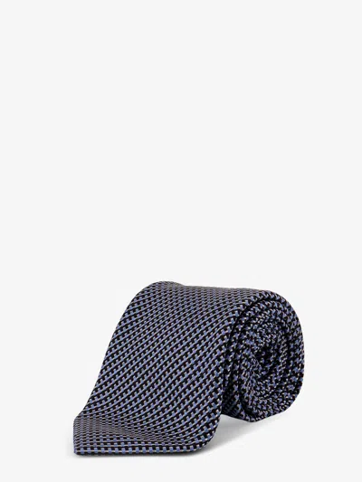 Tom Ford Silk Tie In Blue