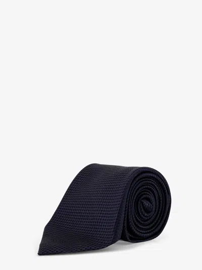 Tom Ford Silk Tie In Blue